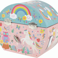 Rainbow Woodland Jewellery Box