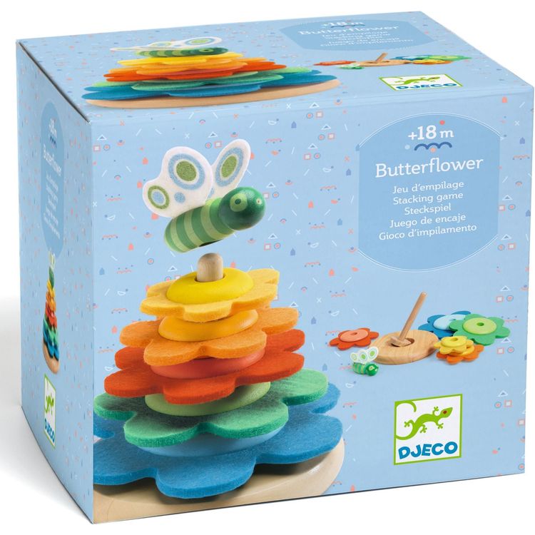 Butterflower Stacking Game