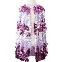 The 5th Avenue Purple Pailette Cape, 4/6