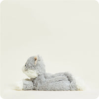 Laying Down Gray Cat Warmies
