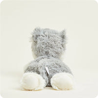 Laying Down Gray Cat Warmies
