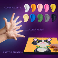 OKTO Coloring with Clay by Numbers - Cat
