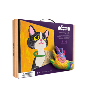 OKTO Coloring with Clay by Numbers - Cat