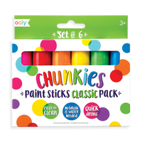 Chunkies Paint Sticks - Classic Pack Set of 6
