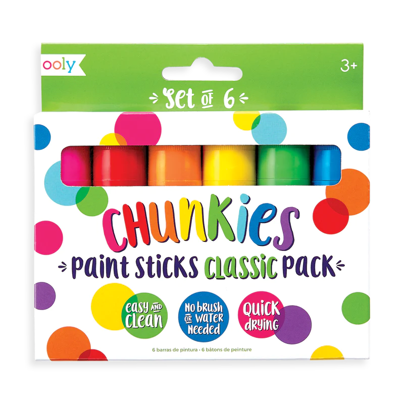 Chunkies Paint Sticks - Classic Pack Set of 6