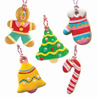 Make & Paint Clay Cookies Ornaments
