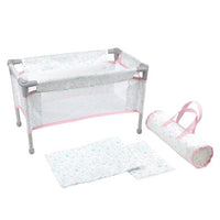 Folding Crib/Playpen with Travel Case