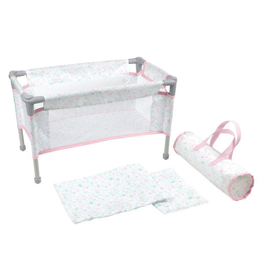Folding Crib/Playpen with Travel Case
