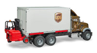 Bruder MACK Granite UPS Logistics Truck
