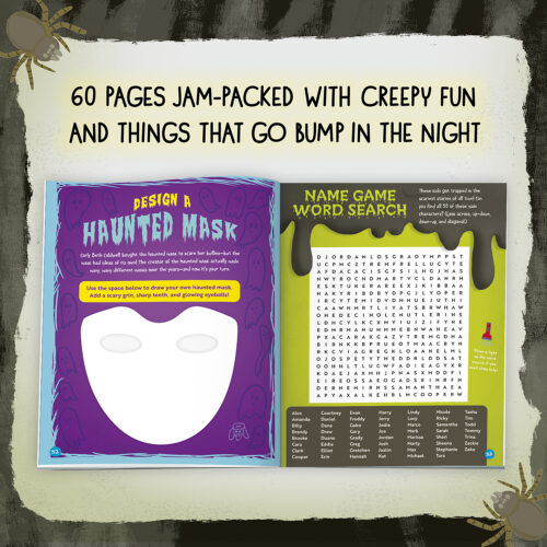 Goosebumps Haunted Ink Activity Book | Noggin Factory Toy Shop