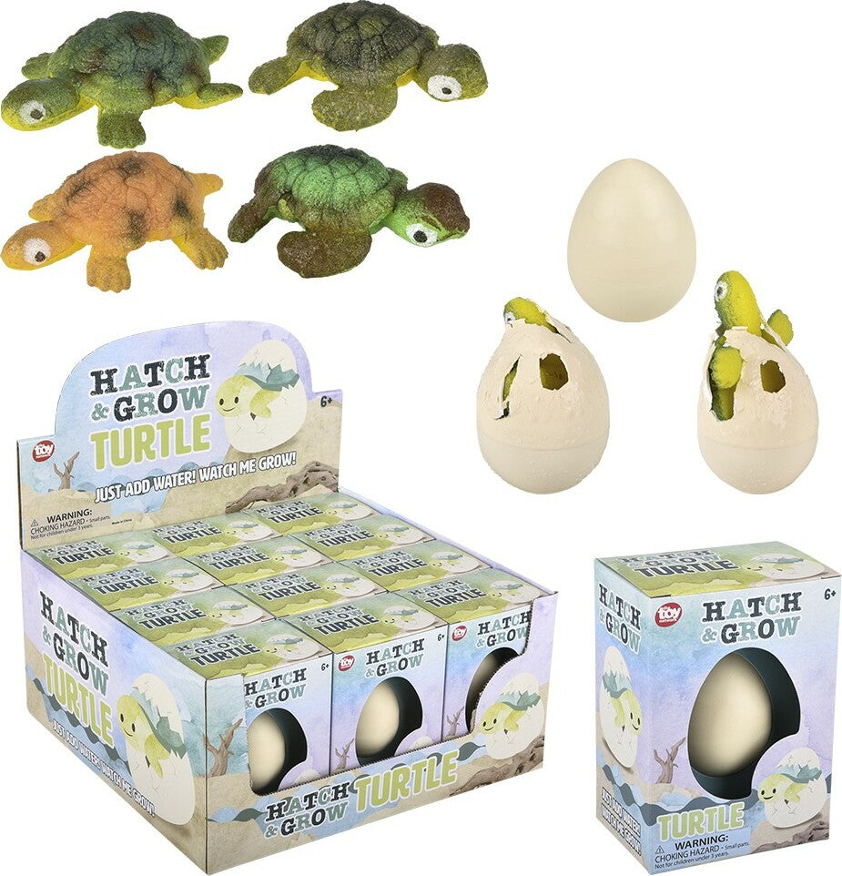 Small Hatch and Grow Turtle Egg Noggin Factory Toy Shop