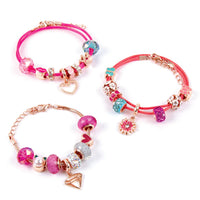 Halo Charm Bracelets Think Pink