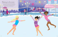 Sticker Dolly Dressing Ice Skaters
