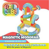 Rail Cube Magnetic Monorail Starter Set
