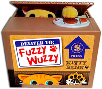 Fuzzy Kitty Bank
