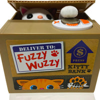 Fuzzy Kitty Bank