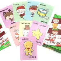 Santa Cookie Elf Candy Snowman Card Game