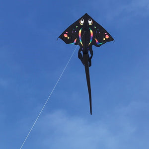 Black Stingray Kite 70"