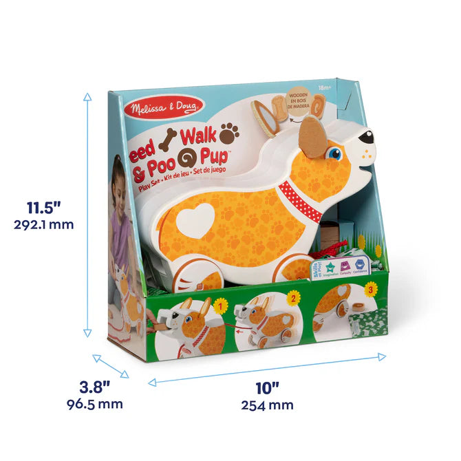 Feed, Walk, and Poo Pup