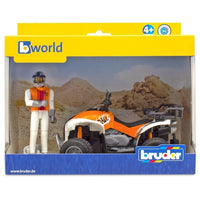 Bruder Quad with Driver
