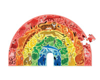 100pc Puzzle - Rainbow Animals
