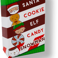 Santa Cookie Elf Candy Snowman Card Game