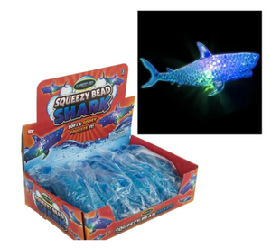 7.5" Light-Up Squeezy Bead Shark