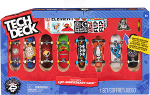 Tech Deck 25th Anniversary Pack - 8 Boards