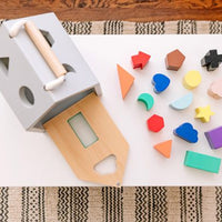 Hip Shape Wood Sorter