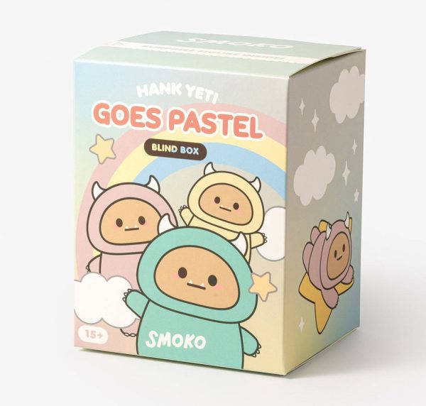 Pastel Hank Yeti Plush Keychain Blind Box