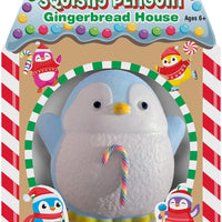 Squishy Penguin Gingerbread House