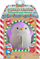 Squishy Penguin Gingerbread House
