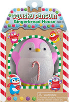Squishy Penguin Gingerbread House
