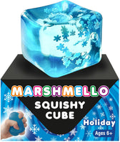Marshmello Squishy Holiday Cube
