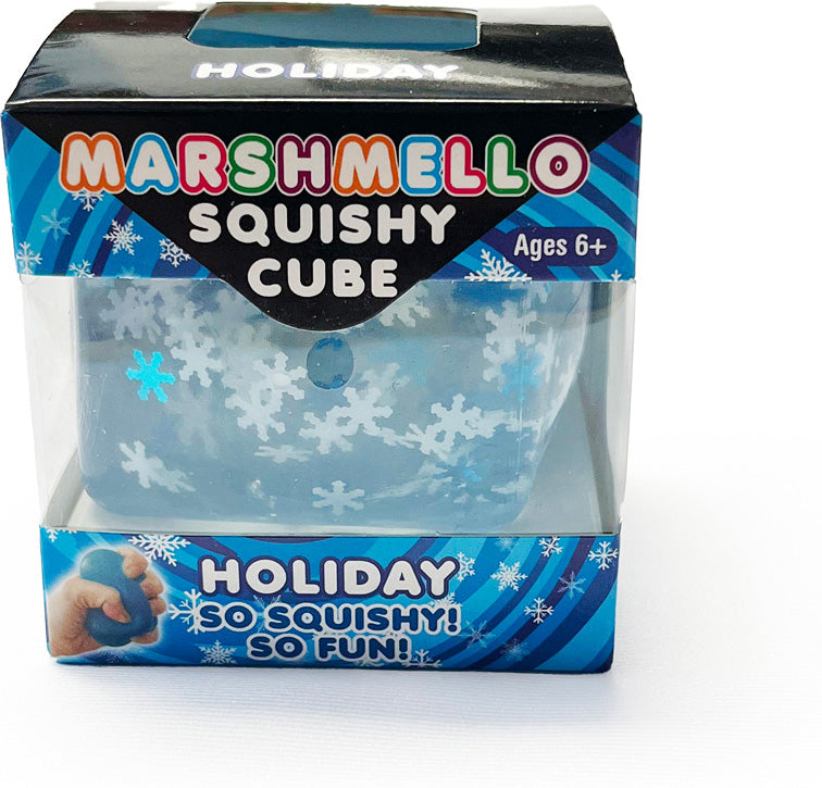 Marshmello Squishy Holiday Cube