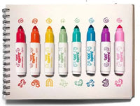 Jumbo Jots: Dual Tip Cone & Stamp Markers - Unicorn
