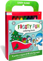 Carry Along Coloring Book Set - Frosty Fun
