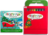 Carry Along Coloring Book Set - Frosty Fun
