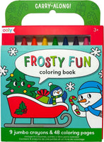 Carry Along Coloring Book Set - Frosty Fun

