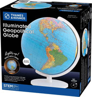 Thames & Kosmos Illuminated Geopolitical Globe
