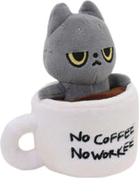 Hakongee No Coffee No Workee Plush
