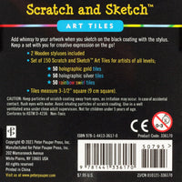 Scratch and Sketch Art Tile