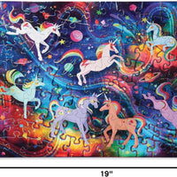 Unicorn Galaxy 100pc Holographic Puzzle
