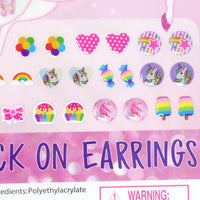 Unicorn Princess Sticker Earrings
