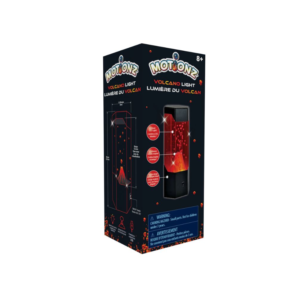 Motionz LED Volcano Lamp