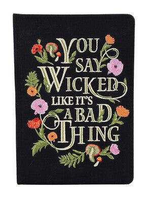 Wicked Journal - Embroidered
