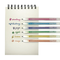 Yummy Yummy 6 Scented Metallic Gel Pens
