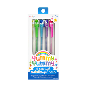 Yummy Yummy 6 Scented Metallic Gel Pens