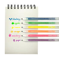 Yummy Yummy 6 Scented Neon Gel Pens
