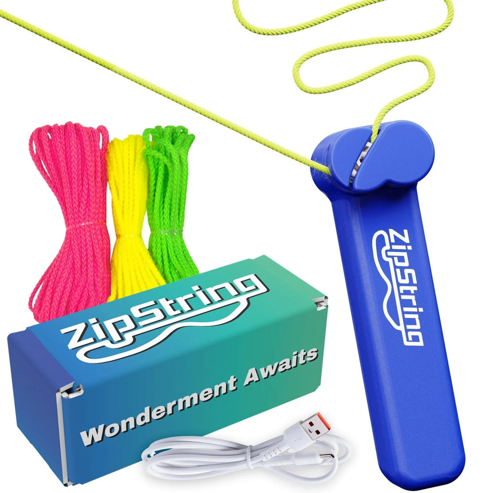 ZipString - blue